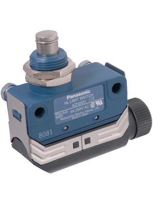 Panasonic - AZH2031CEJ - Limit Switch AZH 5 A Plunger N/A 1 change-over (CO), AZH2031CEJ, Panasonic