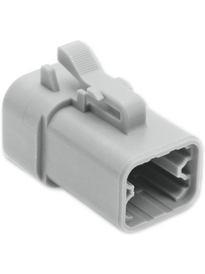 Amphenol - ATP06-4S - Crimp housing Poles 4 Double row / Free hanging/cable mount ATP, ATP06-4S, Amphenol