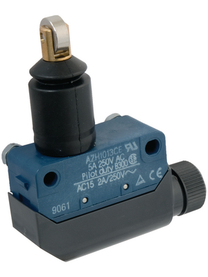 Panasonic - AZH1013CEJ - Limit Switch AZH 5 A Plunger N/A 1 change-over (CO), AZH1013CEJ, Panasonic