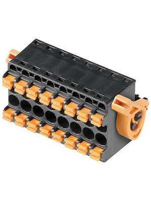 Weidm��ller - BLDF 5.08/02/180LR SN BK BX - Socket Push-In 2P, BLDF 5.08/02/180LR SN BK BX, Weidm��ller