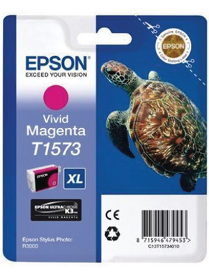 Epson - T157340 - Ink T1573 vivid / magenta, T157340, Epson