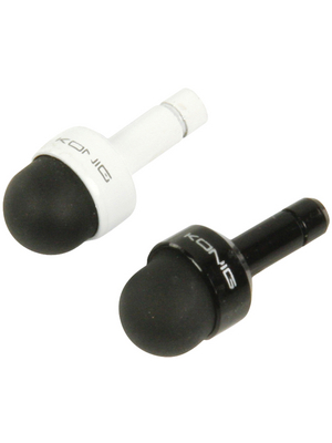 Koenig - CS2NSTYL100 - Nano stylus white / black, CS2NSTYL100, K?nig