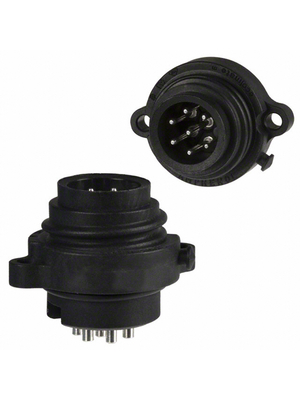 Amphenol - C016 30C006 100 12 - Appliance plug Poles 6+PE, C016 30C006 100 12, Amphenol