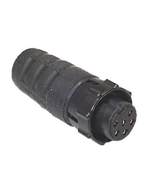 Switchcraft - EN3C6F - Cable socket EN3, 6-pin Poles 6, EN3C6F, Switchcraft