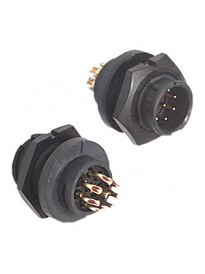Switchcraft - EN3P8M - Device connector EN3, 8-pin Poles 8, EN3P8M, Switchcraft