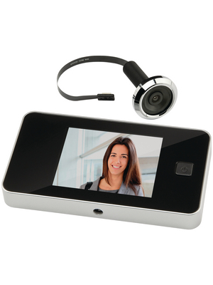 Rieffel Tresor - DTS-STANDARD - Digital spyhole, black-silver, DTS-STANDARD, Rieffel Tresor