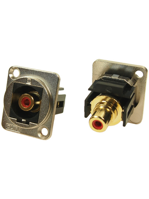 Cliff - CP30230M - XLR Feedthrough RCA Connector, N/A, CP30230M, Cliff