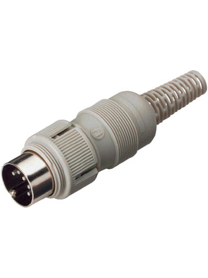 Belden Hirschmann - MAS 5100 S - Cable connector, 5-pin Poles=5 - 180 (Stereo), MAS 5100 S, Belden Hirschmann