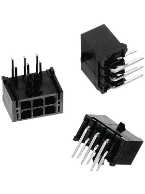 Wrth Elektronik - 66200421022 - Pin header, 90, THT WR-MPC3 3 mm Poles 2 x 2 WR-MPC3 3 mm, 66200421022, Wrth Elektronik