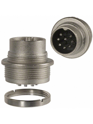 Amphenol - T 3506 000 - Appliance plug, C091A 8-pin Poles=8, T 3506 000, Amphenol