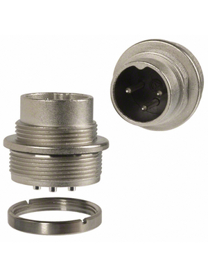 Amphenol - C091 31W003 100 2 - Appliance plug, C091D 3-pin Poles=3, C091 31W003 100 2, Amphenol