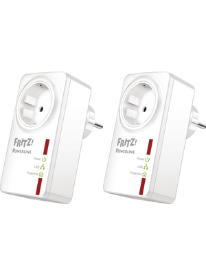 AVM - 20002582 - FRITZ!Powerline 530E starter kit 1x 10/100/1000 500 Mbps, 20002582, AVM
