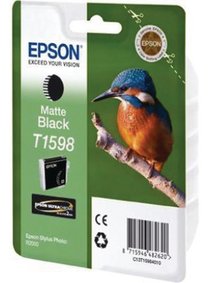 Epson - T159840 - Ink T1598 black matt, T159840, Epson