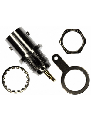 TE Connectivity - 5-1634523-1 - BNC appliance socket, straight 50 Ohm, 5-1634523-1, TE Connectivity