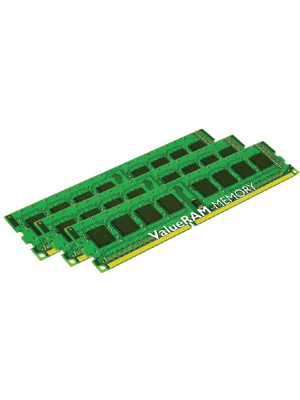 Kingston - KVR13N9K3/24 - Kit 3x 8 GB DDR3-1333 DIMM 240pin   24  GB, KVR13N9K3/24, Kingston