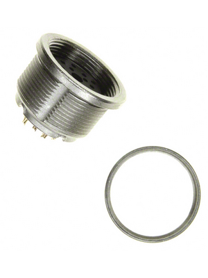 Amphenol - C091 31N012 200 2 - Appliance socket C091D 12-pin Poles=12, C091 31N012 200 2, Amphenol