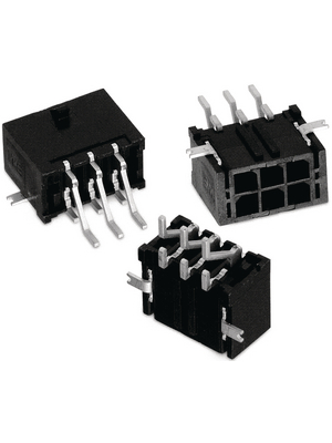 Wrth Elektronik - 662002231722 - Pin header, 90, SMD WR-MPC3 3 mm Poles 2 x 1 WR-MPC3 3 mm, 662002231722, Wrth Elektronik