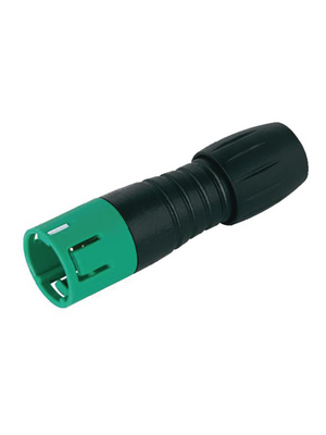 Binder - 99 9205 070 03 - Cable plug 3-pole green Poles=3, 99 9205 070 03, Binder