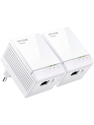 TP-Link - TL-PA6010KIT - Powerline LAN starter kit 1x 10/100/1000 600 Mbps, TL-PA6010KIT, TP-Link