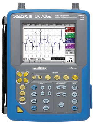 Metrix - OX7042-CSD - Handheld Oscilloscope Metrix OX7000 2x40 MHz 1 GS/s, OX7042-CSD, Metrix