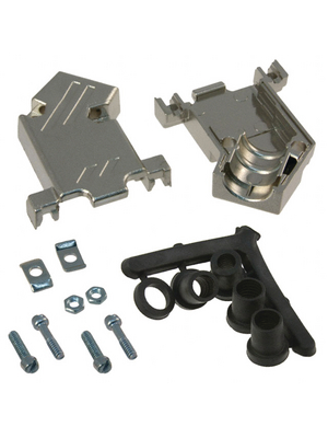 3M - 3357-6509-1C - D-Sub metallized hood 9P, 3357-6509-1C, 3M