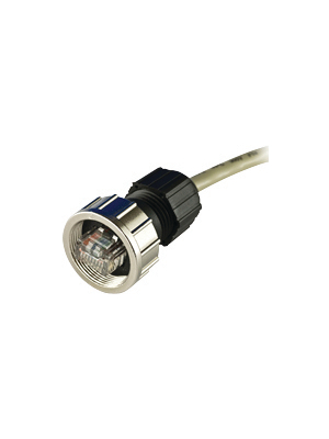 Moxa - A-PLG-WPRJ - RJ45 Screw-in Plug, IP67, A-PLG-WPRJ, Moxa
