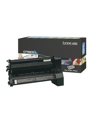 Lexmark - C7700CS - Toner Cyan, C7700CS, Lexmark