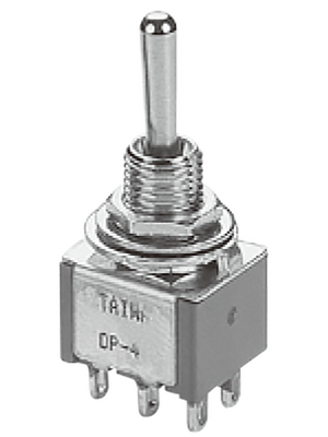Taiway - 100-DP1-T100B3M1QE - Toggle switch on-on 2P, 100-DP1-T100B3M1QE, Taiway
