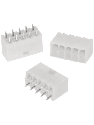 Wrth Elektronik - 64900221122 - Pin header, straight WR-MPC4 4.2 mm Poles 2 x 1, 64900221122, Wrth Elektronik