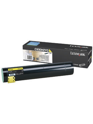 Lexmark - C930H2YG - Toner yellow, C930H2YG, Lexmark