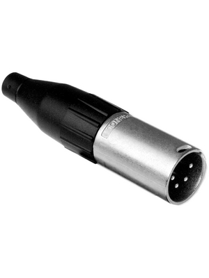 Amphenol - AC4M - XLR 4 N/A AC Soldering Connections nickel-plated, AC4M, Amphenol