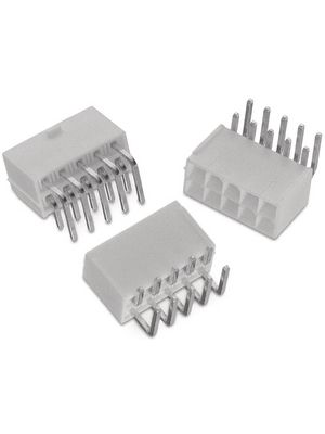 Wrth Elektronik - 64900429522 - Pin header, 90 WR-MPC4 4.2 mm Poles 2 x 2, 64900429522, Wrth Elektronik