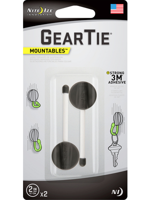 Nite Ize - GEARTIE MOUNTABLES 2 INCH BL/WH - Gear tie, GEARTIE MOUNTABLES 2 INCH BL/WH, Nite Ize