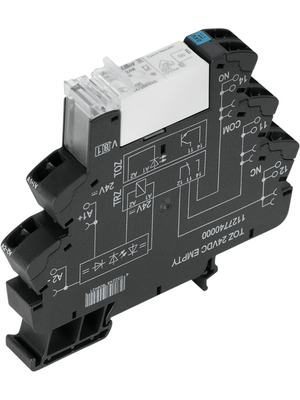 Weidmller - TRZ 24VDC 1CO 16A - Relay module, TRZ 24VDC 1CO 16A, Weidmller