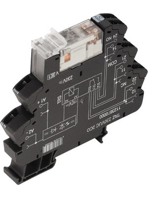 Weidmller - TRZ 24-230VUC 2CO AU - Relay module, TRZ 24-230VUC 2CO AU, Weidmller