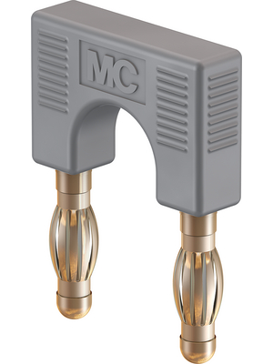 Staeubli Electrical Connectors - KS4-19L - Short circuit connector ? 4 mm grey CAT I N/A, KS4-19L, St?ubli Electrical Connectors