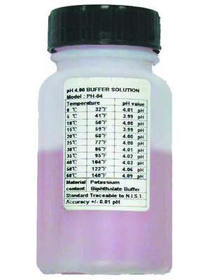Lutron - PH04 - Buffer solution pH4, 40ml, PH04, Lutron