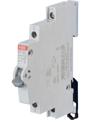 ABB - E214-16-101 - Main switch, 1 CO, 250 VAC, E214-16-101, ABB