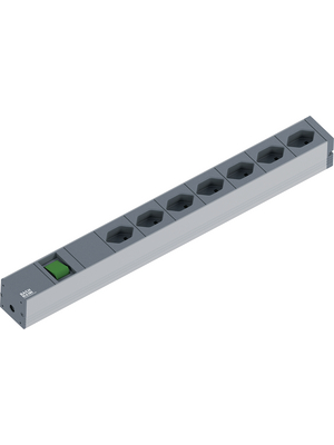 Bachmann - 800.1263 - Power distribution unit, 1 Switch, 7xType 12, 2.0 m, 800.1263, Bachmann