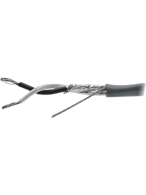 Belden - 8762.01152 - Data cable shielded   1 x 2 x0.52 mm2 Stranded tin-plated copper wire PE chrome, 8762.01152, Belden
