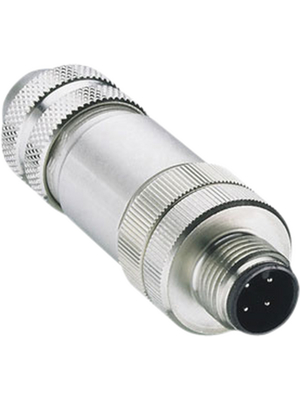 Belden Lumberg - RSCQS 4/9 - Cable plug M12 Poles 4, RSCQS 4/9, Belden Lumberg