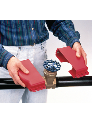 Brady - 064057 - Gate valve lockout PP 25-165 mm, 064057, Brady