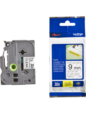 Brother - TZE-151 - Label tape 24 mm black on transparent, TZE-151, Brother