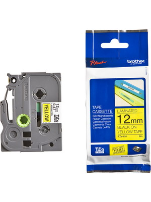 Brother - TZE-SE4 - Label tape 18 mm black on white, TZE-SE4, Brother