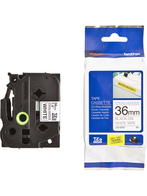 Brother - TZE-S651 - Label tape 24 mm black on yellow, TZE-S651, Brother