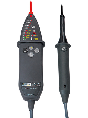 Chauvin Arnoux - C.A  771 - Voltage and continuity tester 12...1000 VAC / 12...1400 VDC, C.A  771, Chauvin Arnoux