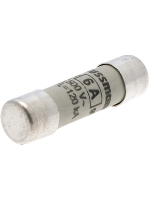 Eaton - C10G6 - Fuse10 x 38 mm,500 VAC,6 A 6 A Fast-blow Bussmann, C10G6, Eaton