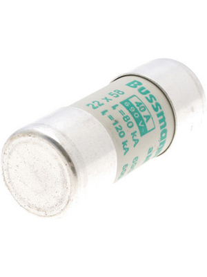 Eaton - C22M40 - Fuse22 x 58 mm,690 VAC,40 A 40 A Slow-blow Bussmann, C22M40, Eaton