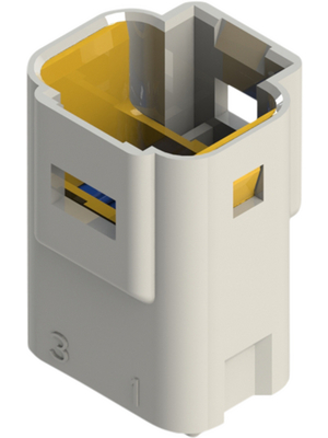 Edac - 560-003-420-101 - PCB header Pitch2.5 mm Poles 3 560, 560-003-420-101, Edac