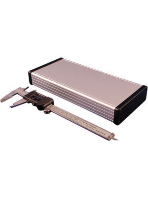 Hammond - 1455L2202 - Metal enclosure, clear, 103 x 220 x 30.5 mm, Aluminium, 1455L2202, Hammond